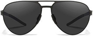Gresso men's Portland Black Polarized sunglasses: US$339.
