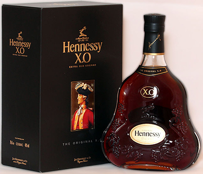 Hennessy XO cognac.