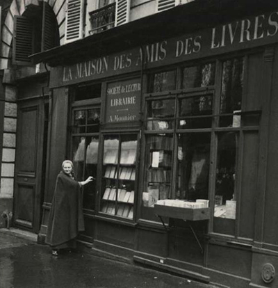La Maison des Amis des Livres, 7 Rue de l'Odéon, 75006 Paris, France (1915-1951).