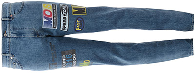 Moschino men's jeans: US$225.