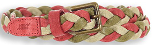 Newman Women's braided belt: US$39.