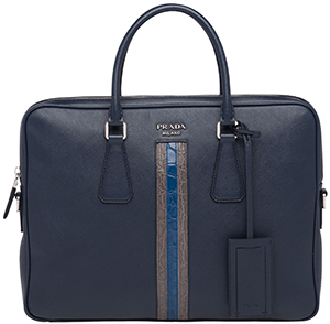 Prada Saffiano leather work bag: US$2,550.