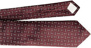 Prada Fancy Micro-Print Tie: US$230.