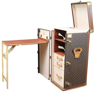 Louis Vuitton Stokowski Writing Desk Trunk: US$77,000.