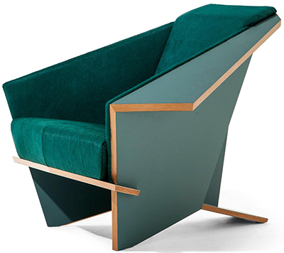 607 Taliesin armchair by Frank Lloyd Wrigt 1 | Cassina.