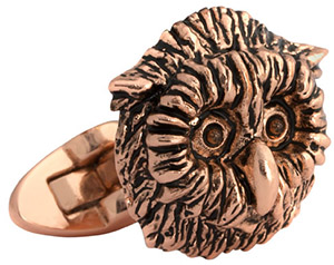 Thomas Pink Sylvi Owl Head Cufflinks: £90.