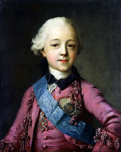 Grand Duke Paul (later the Emperor Paul I) (1764) by Vigilius Eriksen.
