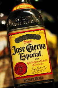 Jose Cuervo tequila.