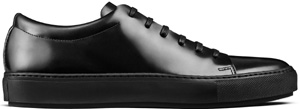 Acne Studios Adrian black men's sneaker: US$370.