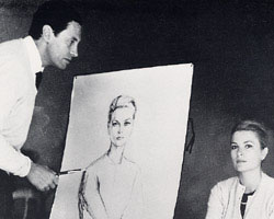 Alejo Vidal-Quadras and Grace Kelly - 'I consider Grace Kelly as one of the purest faces I have ever studied. A perfect oval, of a delicate and firm design. Her wideopen eyes were well proportioned and pure. Her nose and mouth admirable'.