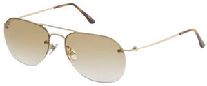 Giorgio Armani Metallic Pilot Men's sunglasses: US$400.