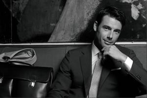 Battistoni briefcase.