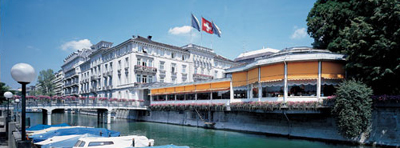 Hotel Baur au Lac, Talstrasse 1, CH-8022 Zurich, Switzerland.