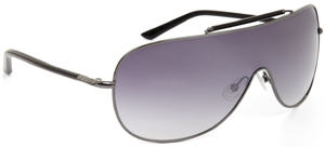 BCDG Mirrored Shield Aviator Sunglasses: US$129.