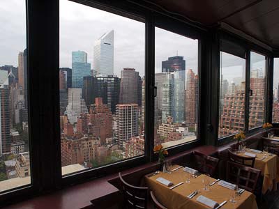 Top of the Tower Restaurant, Beekman Tower, 3 Mitchell Place New York, NY 10017.