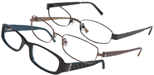Geoffrey Beene women's eyewear.