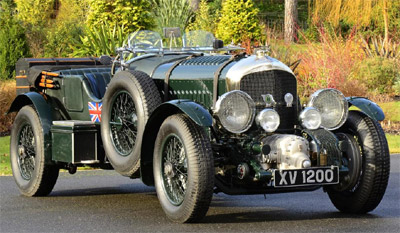 (James Bond's) Bentley Convertible 4½ Litre (with Amherst-Villiers supercharger).