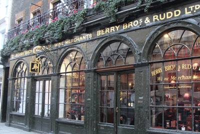 Berry Bros. & Rudd, 3 St James's Street, London SW1A 1EG, England, U.K.
