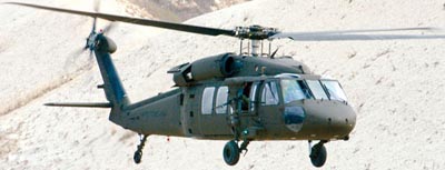 Sikorsky UH-60 Black Hawk.