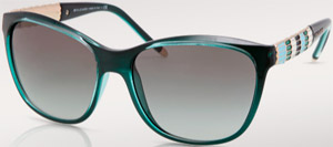 Bvlgari women's Serpenti butterfly sunglasses: US$400.