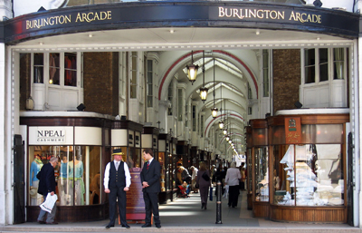 Burlington Arcade.