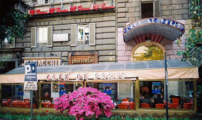 Café de Paris, Via Vittorio Veneto 90, 00187 Roma.