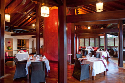 The Restaurants at Le Cap Est Lagoon Resort & Spa.