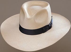 Montecristi Capone Superfino Quality Fedora hat: US$5,000.