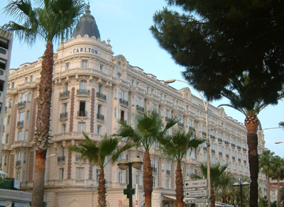 InterContinental Carlton Cannes Hotel, 58 Boulevard de la Croisette, 06400 Cannes.
