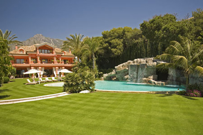 La Casa Loriana, The Golden Mile, Marbella, Spain.