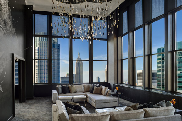 The Champagne Suite at The New York Palace, New York City, 455 Madison Avenue, New york City, NY 10022, U.S.A.