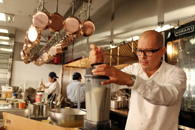 Head chef Cesar Ramirez of The Chef’s Table at Brooklyn Fare.