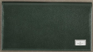 Corneliani high gloss embossed calfskin continental wallet.