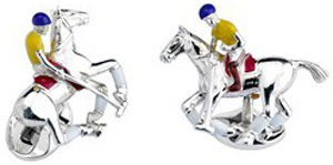 Deakin & Francis Polo Rider & Pony Cufflinks: £270.