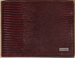 Dolce&Gabbana printed leather men's wallet: €255.