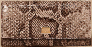 Dolce&Gabbana snakeskin print women's wallet: €530.