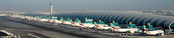 Dubai International Airport Terminal 3.