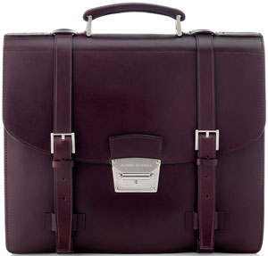 Alfred Dunhill London Single Document Satchel: US$1,100.