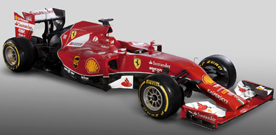 Scuderia Ferrari F14 T - Ferrari's 2014 Formula One car.