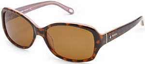 Fossil Lynn Rectangle Sunglasses Women's Sunglasses: £89.