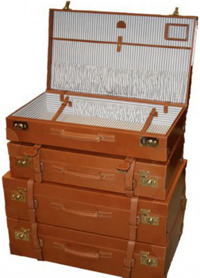 Foster & Son Bespoke Suitcase Set: £15,000.