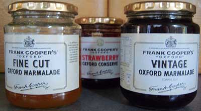 Frank Cooper's marmalades.