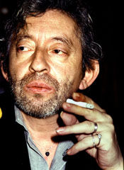 Serge Gainsbourg.