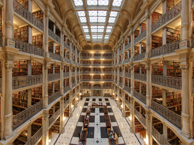 George Peabody Library, 17 E Mt Vernon Pl, Baltimore, MD 21202, U.S.A.