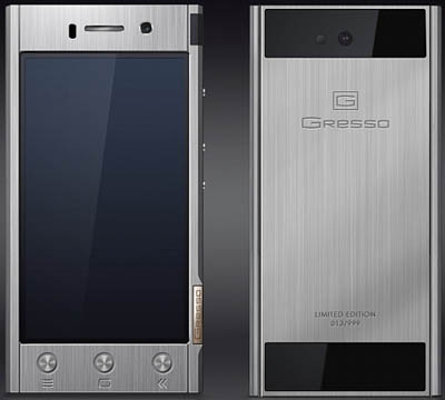 Gresso Radical R2 smartphone: US$3,000.
