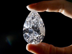 Winston Legacy flawless 101.73 carats diamond.