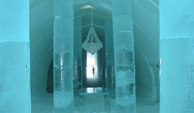Icehotel, Jukkasjärvi, Sweden.