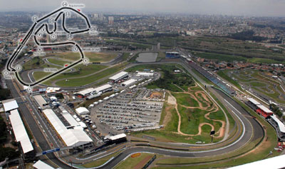 Autódromo José Carlos Pace, Ave. Senador Teotônio Vilela, 261, Interlagos, São Paulo, Brazil.