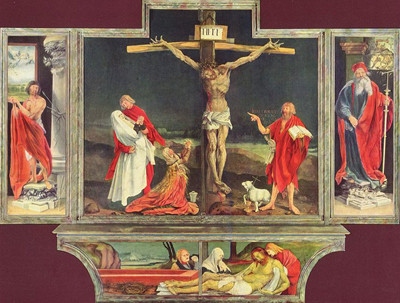 Isenheim Altarpiece (1506-1515) by Matthias Grünewald.
