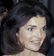 Jacqueline Kennedy Onassis (1929-1994).